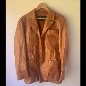 VTG Wilsons Leather Jacket Mens 42